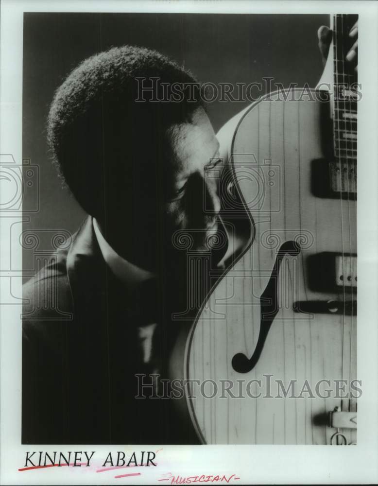 1998 Press Photo Musician Kinney Abair - Historic Images