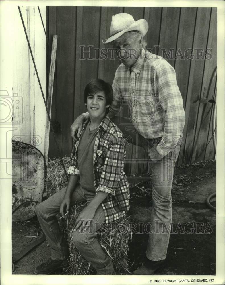 1986 Press Photo Actor Lloyd Bridges - Historic Images