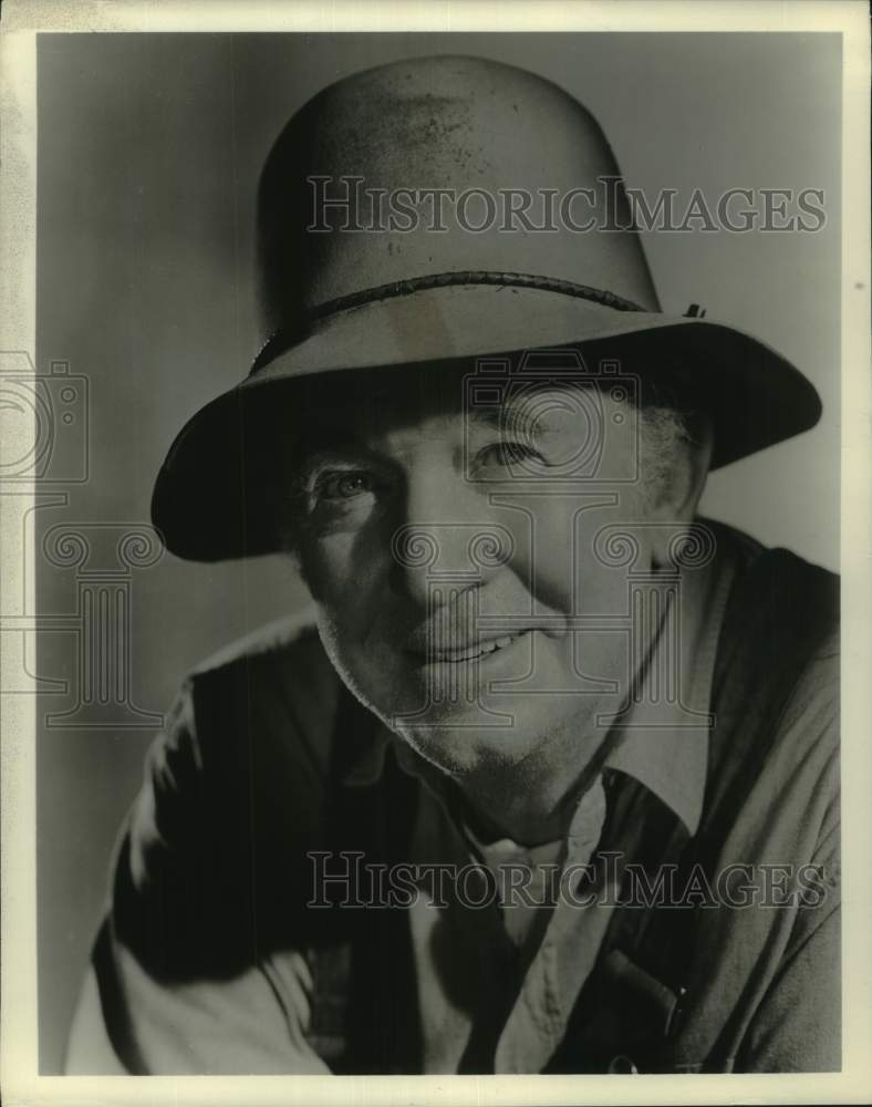 1961 Press Photo Television Actor Walter Brennan - Historic Images