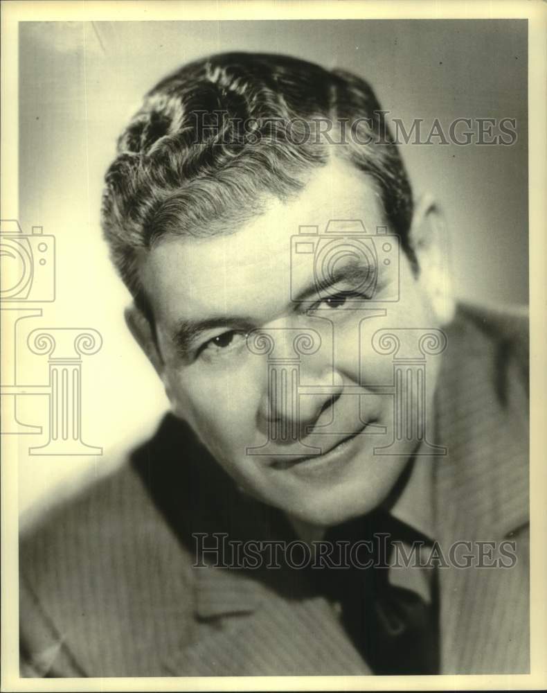 1962 Press Photo Frank Blair, NBC television host - Historic Images