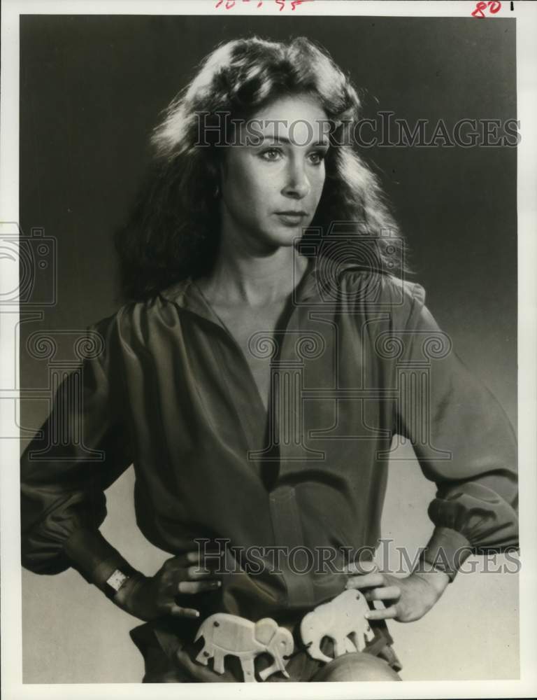 1978 Press Photo Actress Pamela Bellwood stars in the series &quot;W.E.B.&quot; - Historic Images