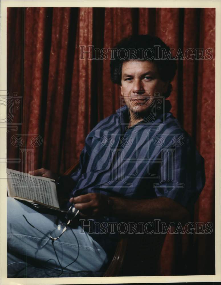 1991 Press Photo Musician Jiri Belohlavek - Historic Images