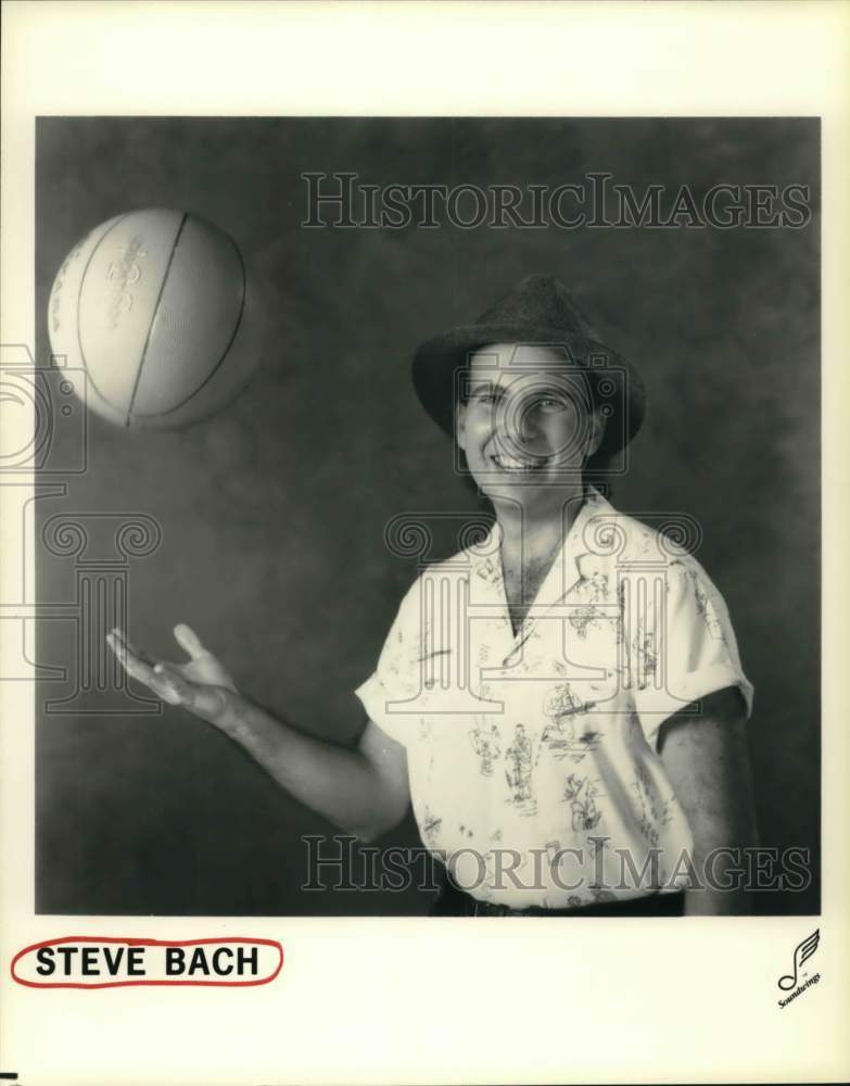 1989 Press Photo Comedian Steve Bach - Historic Images