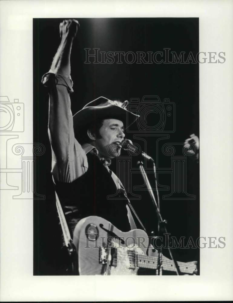 1981 Press Photo Country Singer Bobby Bare - Historic Images