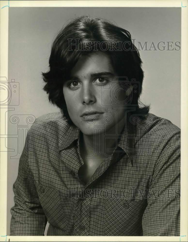 1980 Press Photo Actor Peter Barton - Historic Images