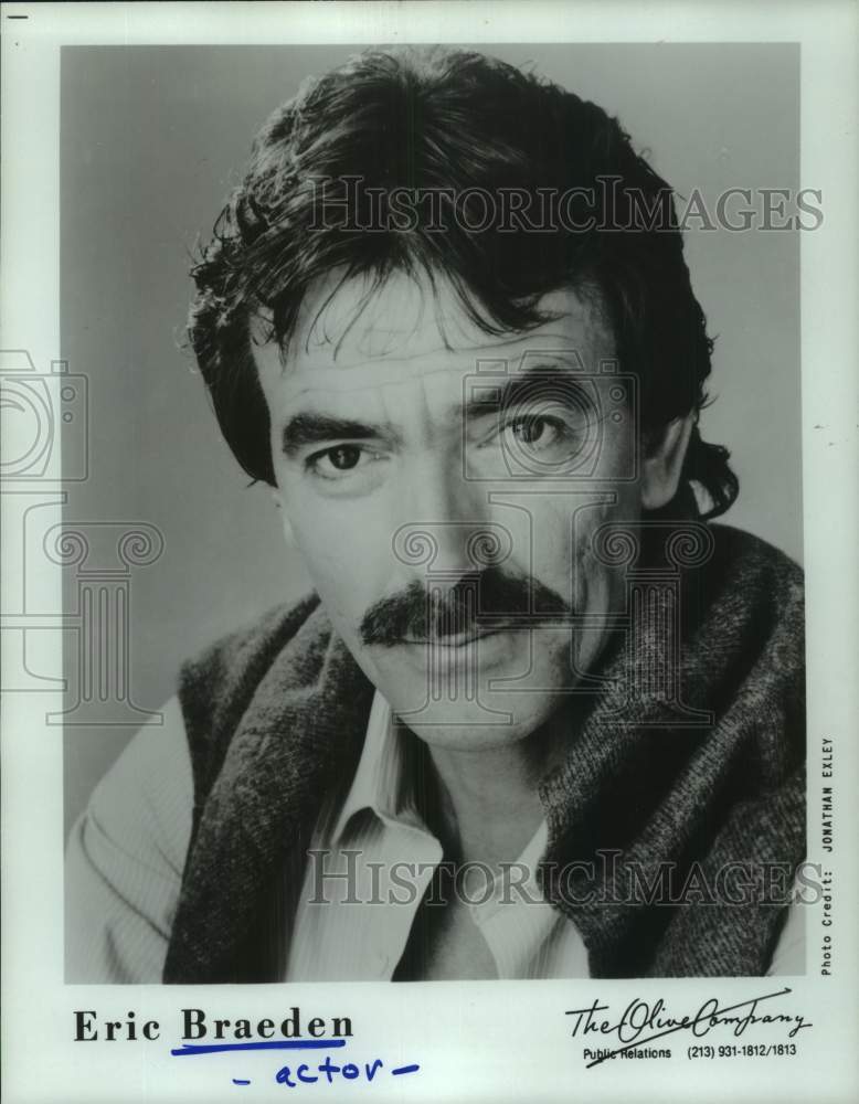 1986 Press Photo Actor Eric Braeden - Historic Images