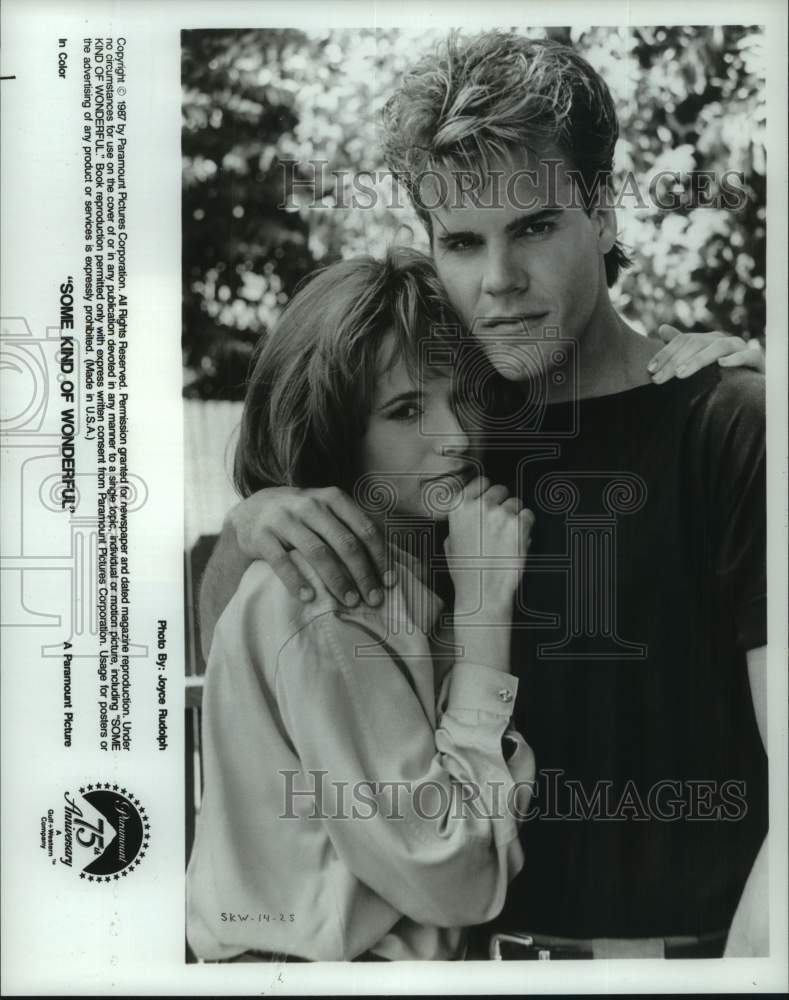 1987 Press Photo Scene From "Some Kind of Wonderful" a Paramount Pictures' Film - Historic Images