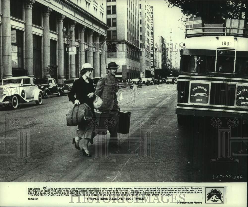 1981 Press Photo A scene from &quot;The Postman Always Rings Twice&quot; by Paramount - Historic Images