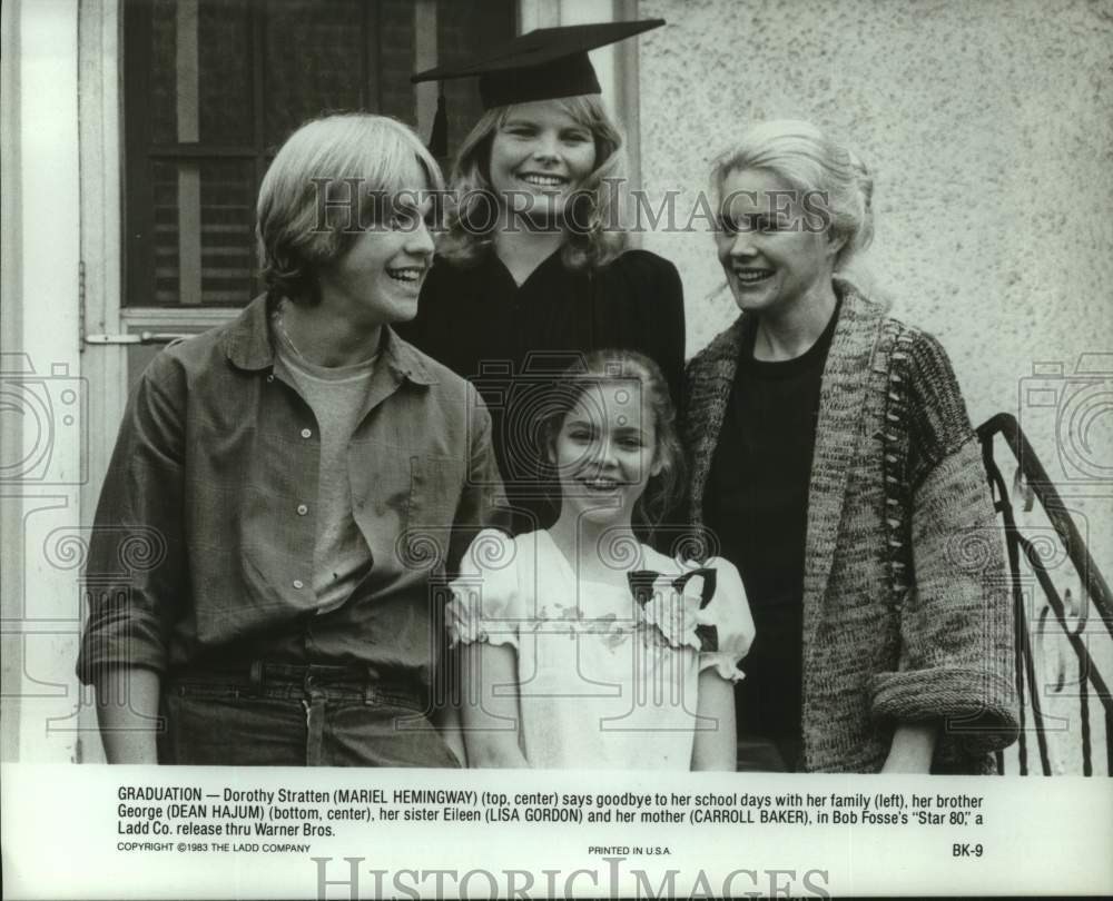 1983 Press Photo Actors in scene from Bob Fosse&#39;s &quot;Star 80&quot; - Historic Images