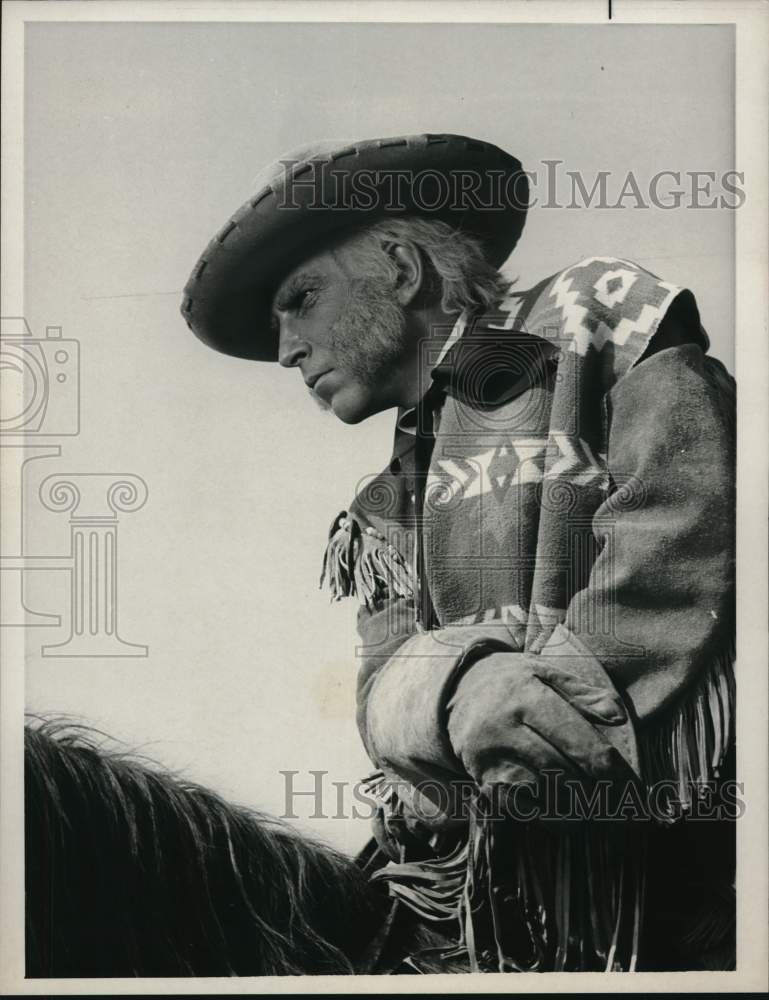 1964 Actor J.D. Cannon during a scene - Historic Images