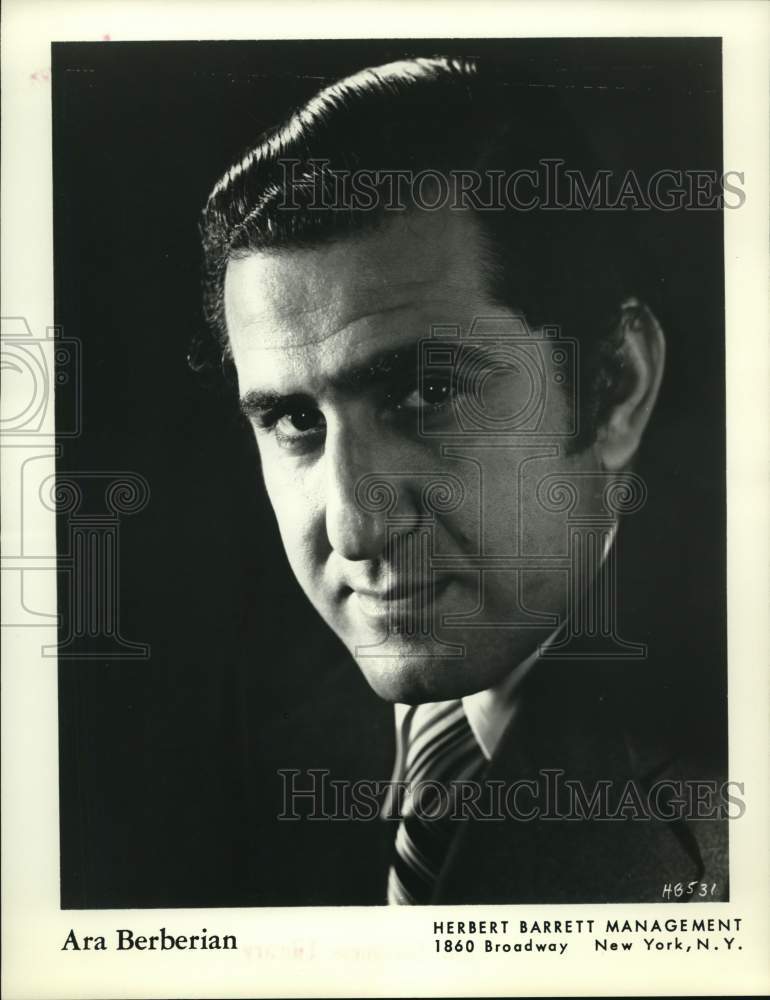 1978 Press Photo Musical Artist Ara Berberian - Historic Images
