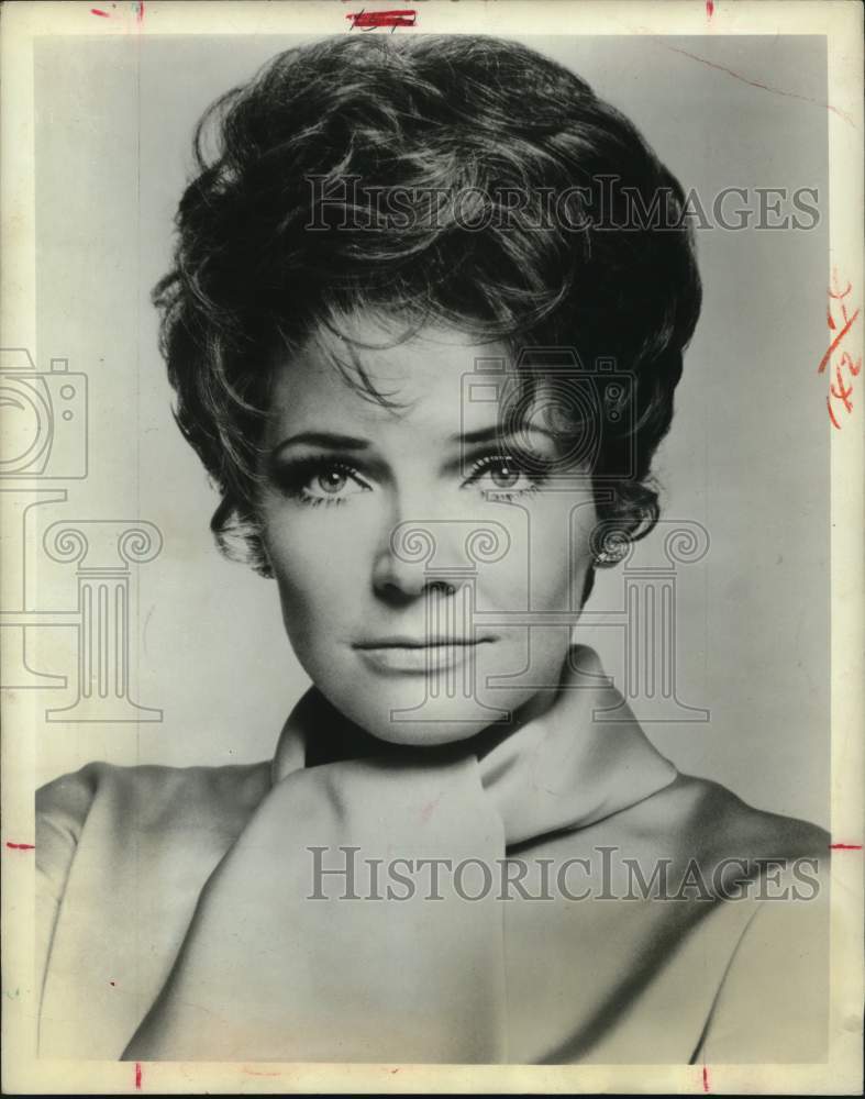 1970 Press Photo  Actress Polly Bergen - Historic Images