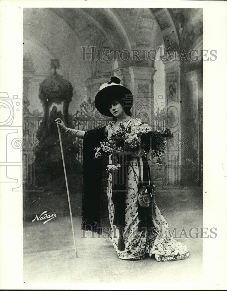 1993 Press Photo Actress and Soprano Sarah Bernhardt - Historic Images