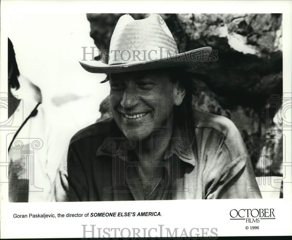 1996 Press Photo Goran Paskaljevic, director of Someone Else&#39;s America - Historic Images