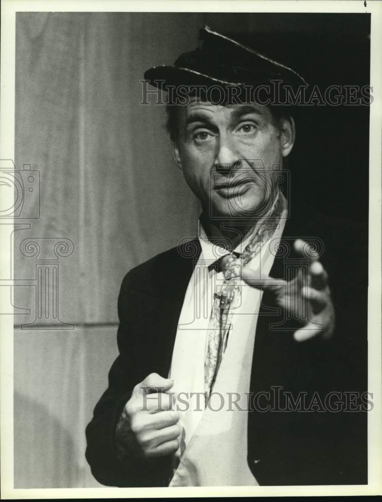 1983 Comedian Sid Caesar hosts Saturday Night Live on NBC-TV. - Historic Images