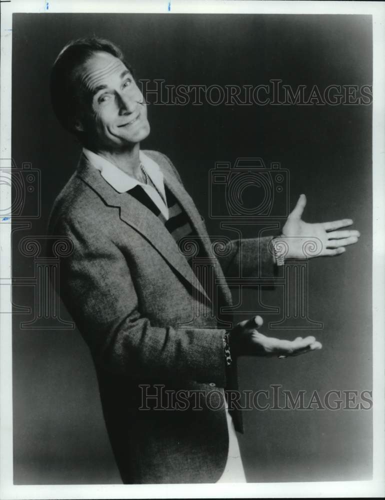 1988 Press Photo Comedian Sid Caesar. - Historic Images