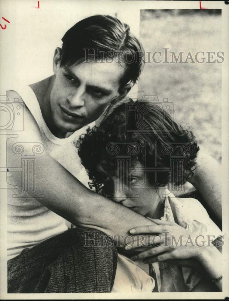 1979 Press Photo Keith Carradine and Shelley Duvall star in "Thieves Like Us" - Historic Images