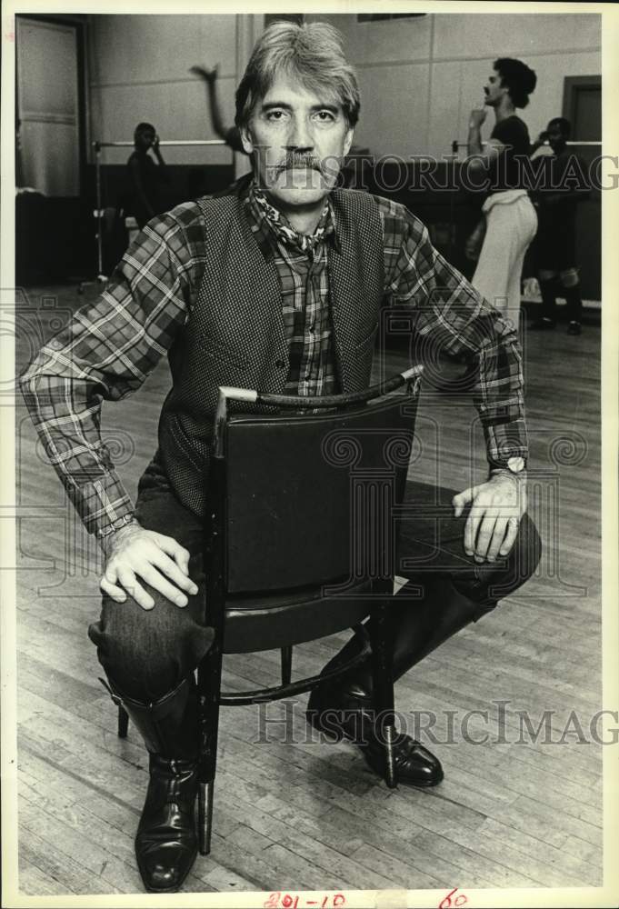 1981 Press Photo Michael Butler, Broadway Producer - Historic Images