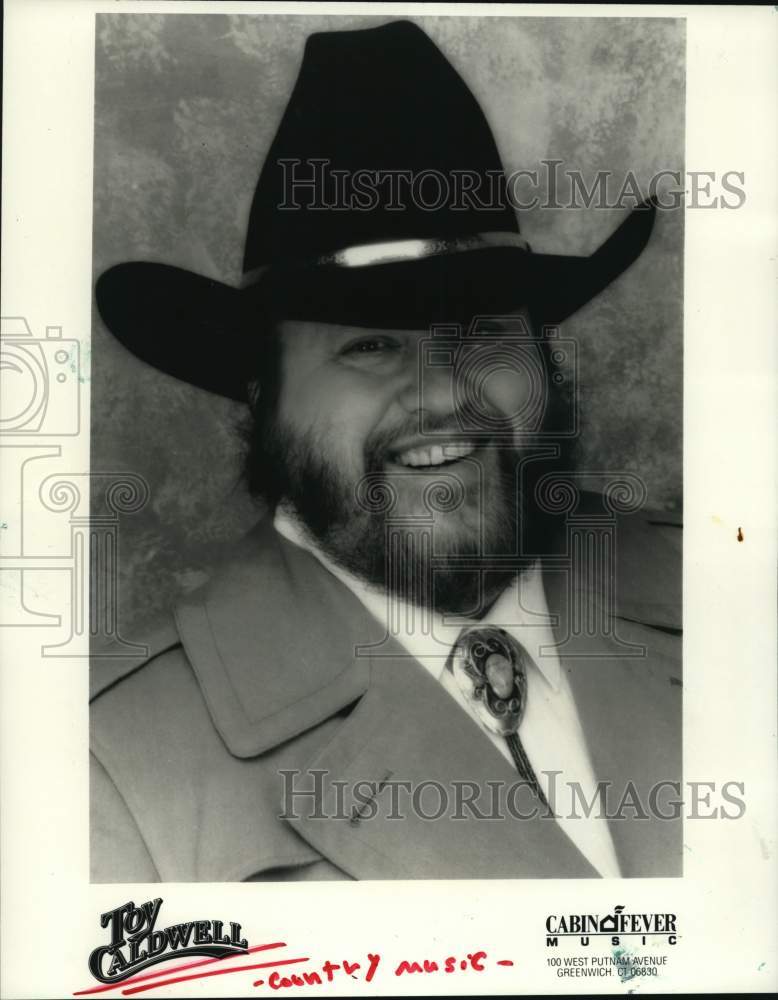 1992 Press Photo Toy Caldwell, Country Musician - Historic Images