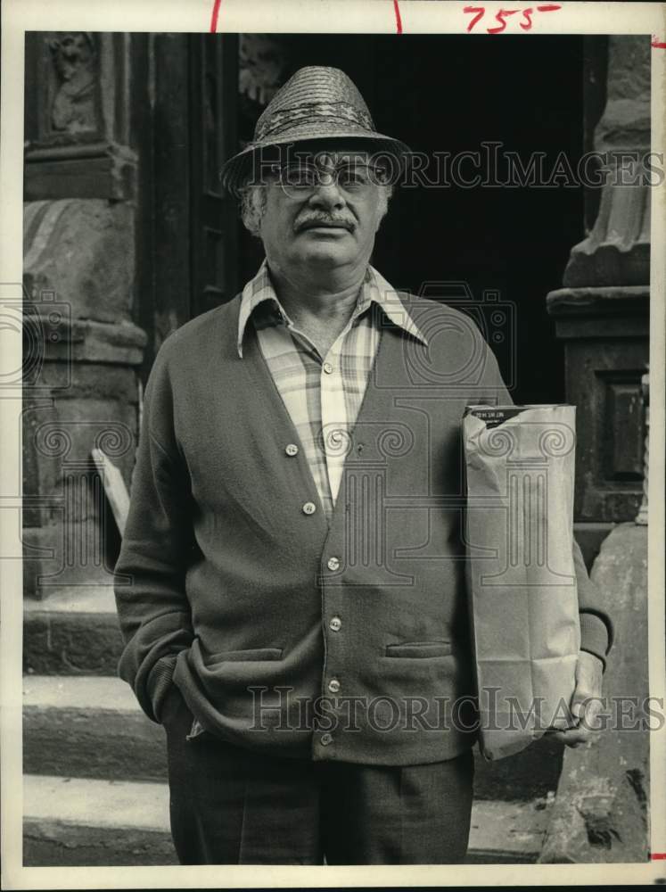 1978 Press Photo Actor Martin Balsam in "Siege" - Historic Images
