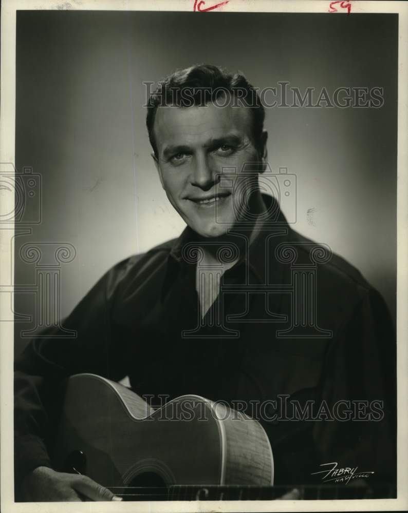 Press Photo Singer Eddy Arnold - Historic Images