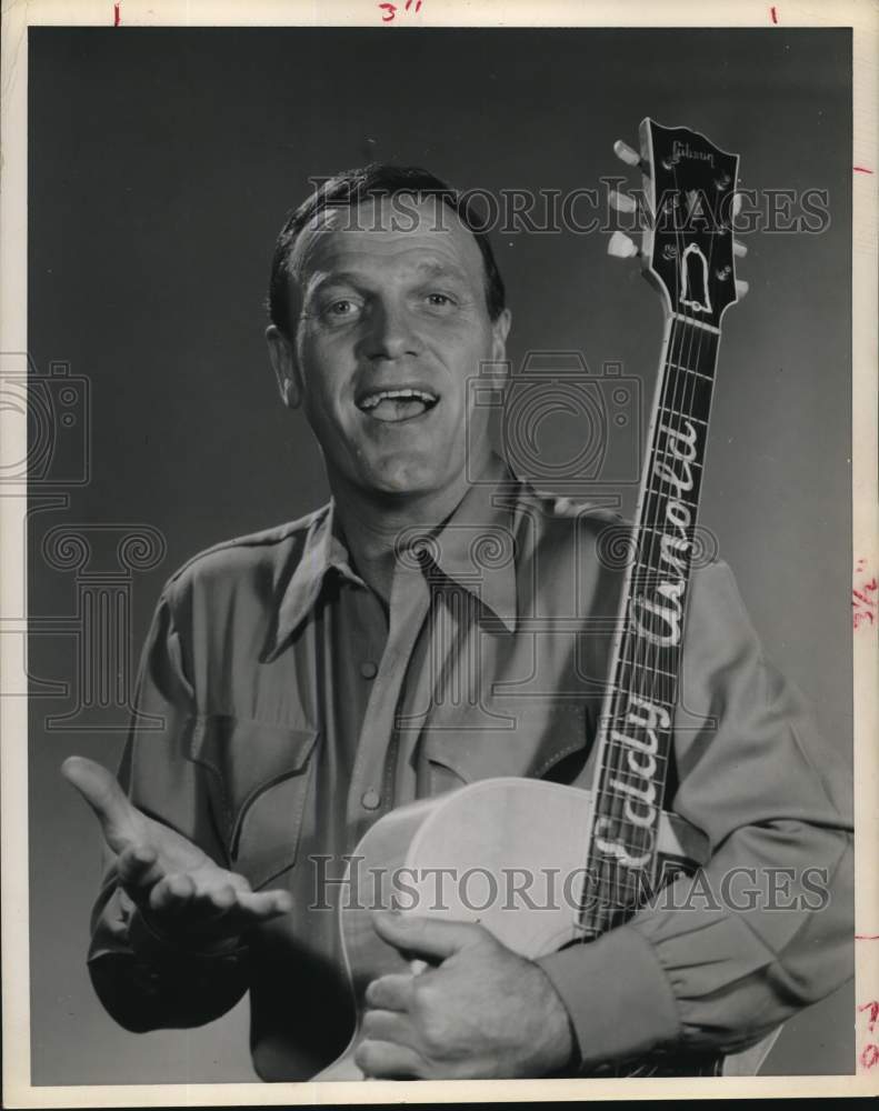 1963 Singer and Actor Eddy Arnold - Historic Images