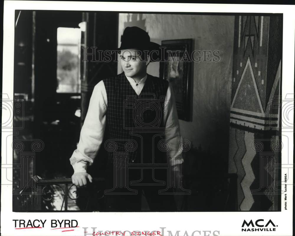 1995 Press Photo Country singer Tracy Byrd - Historic Images