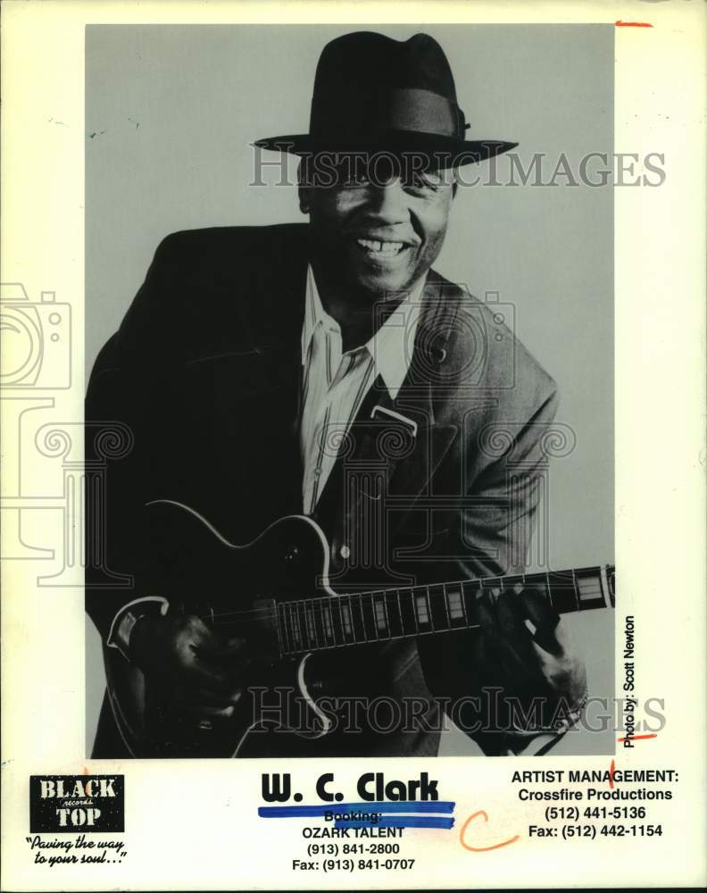 1997 Press Photo Musician W.C. Clark - Historic Images