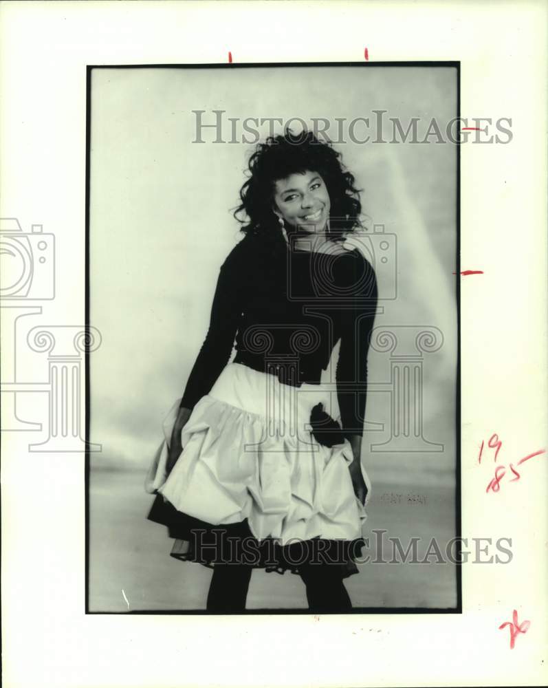 1987 Press Photo Singer Natalie Cole - Historic Images