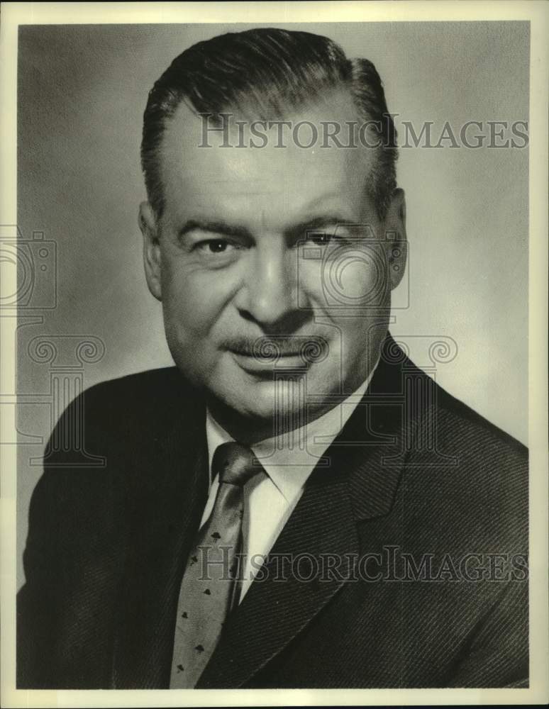 1963 Press Photo Ron Cochran, Anchorman of &quot;Ron Cochran with the News&quot; - Historic Images