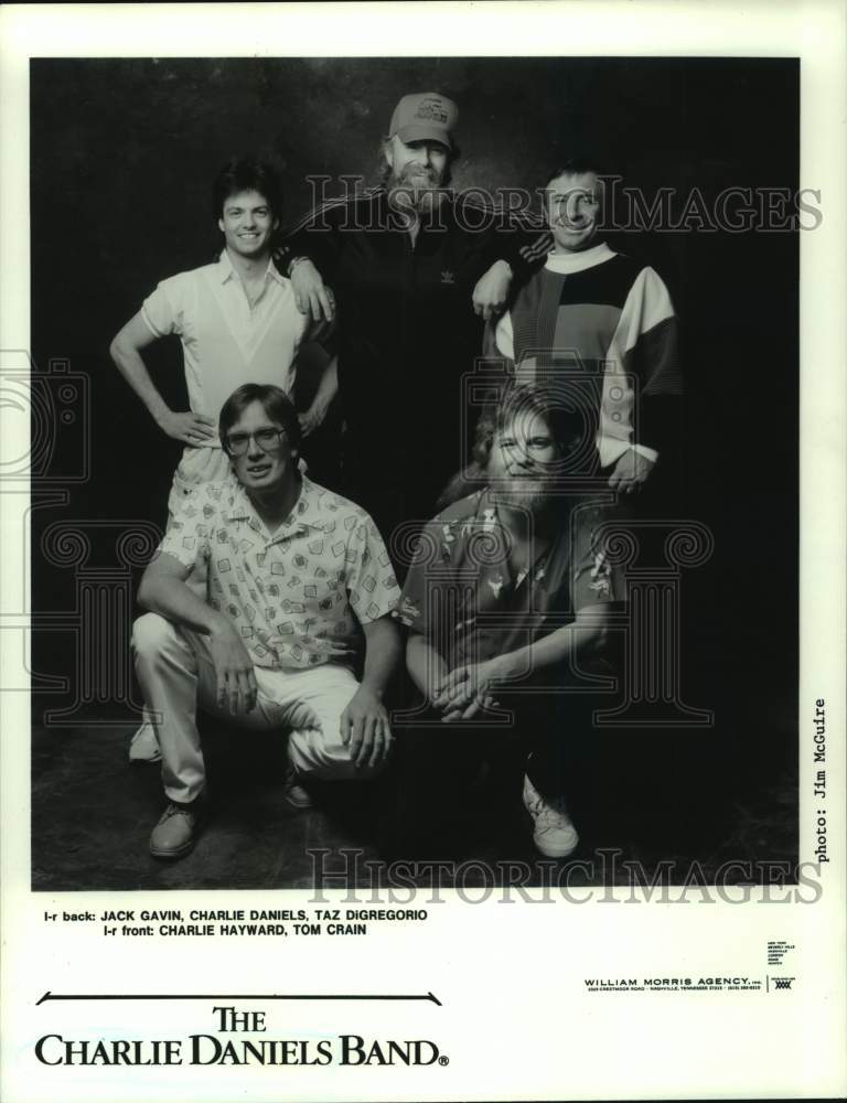 1988 Press Photo Members of The Charlie Daniels Band - Historic Images