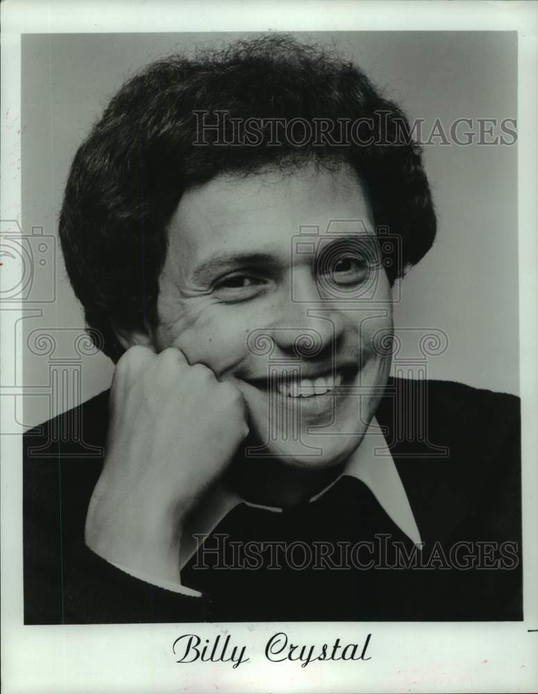 1981 Press Photo Entertainer Billy Crystal - Historic Images