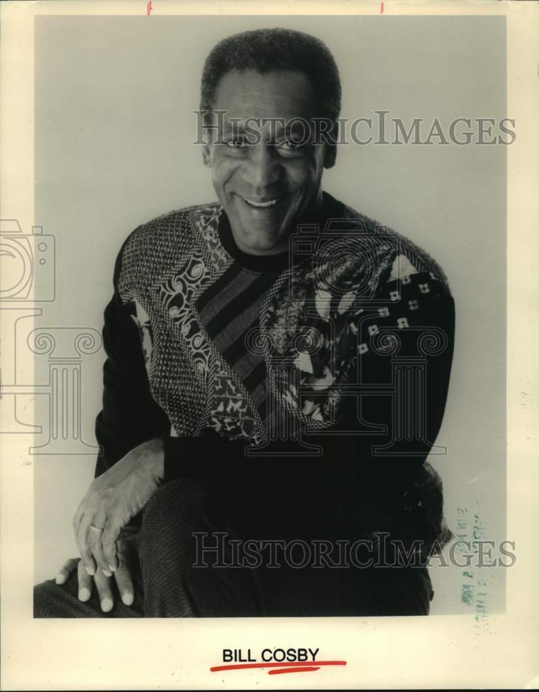 1992 Press Photo Comedian and actor Bill Cosby - Historic Images