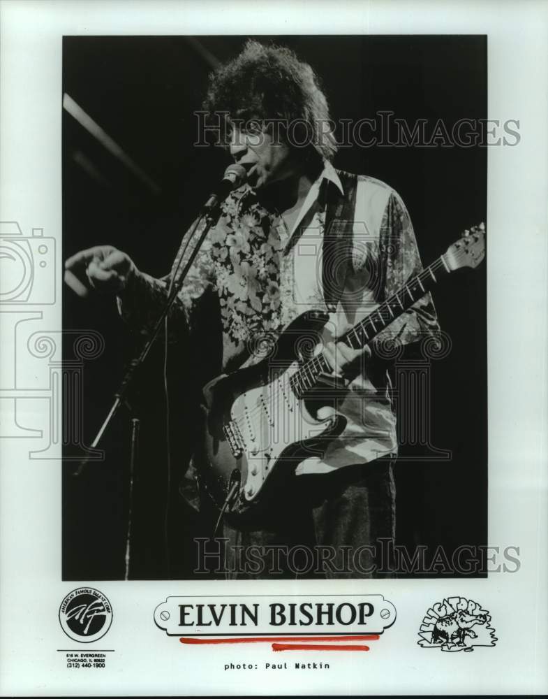1991 Press Photo Musician Elvin Bishop - Historic Images
