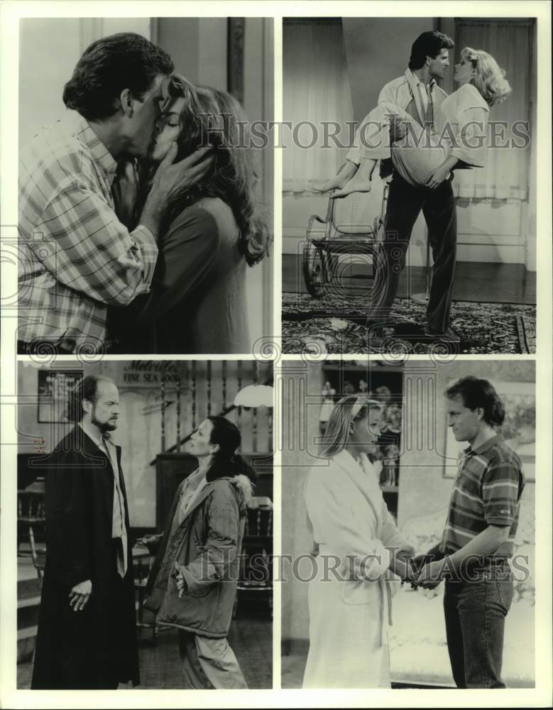 1993 Press Photo Historic Scenes from "Cheers" NBC Television Series - Historic Images