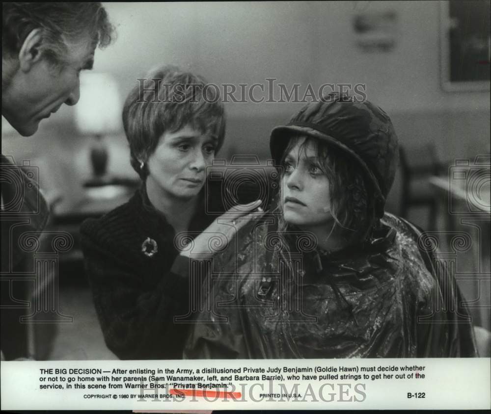 1980 Press Photo "Private Benjamin" Movie Scene - Historic Images