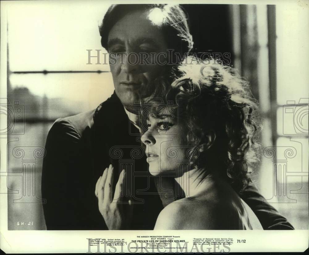 1970 Press Photo Actors during a scene from The Private Life of Sherlock Holmes - Historic Images