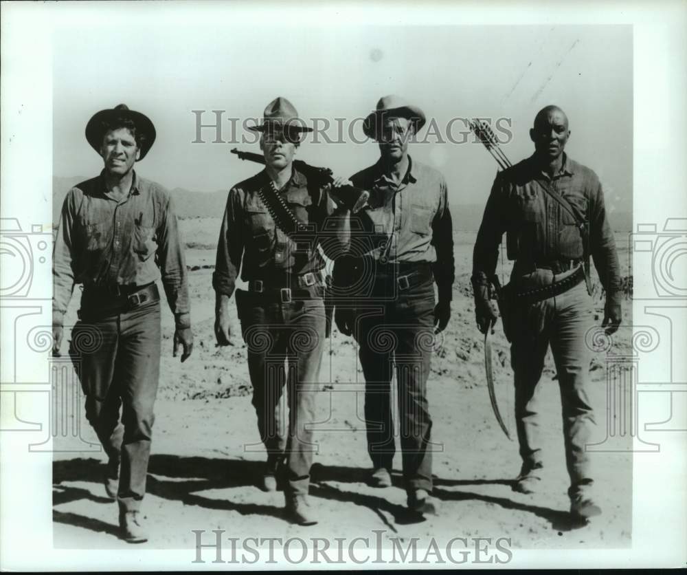 Press Photo &quot;The Professionals&quot; Movie Scene - Historic Images