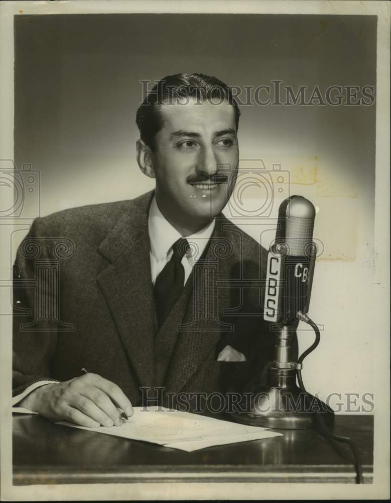 1984 Press Photo Radio news commentator Robert Trout - Historic Images