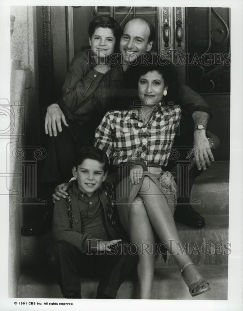 1991 Press Photo &quot;Brooklyn Bridge&quot; Cast Members - Historic Images