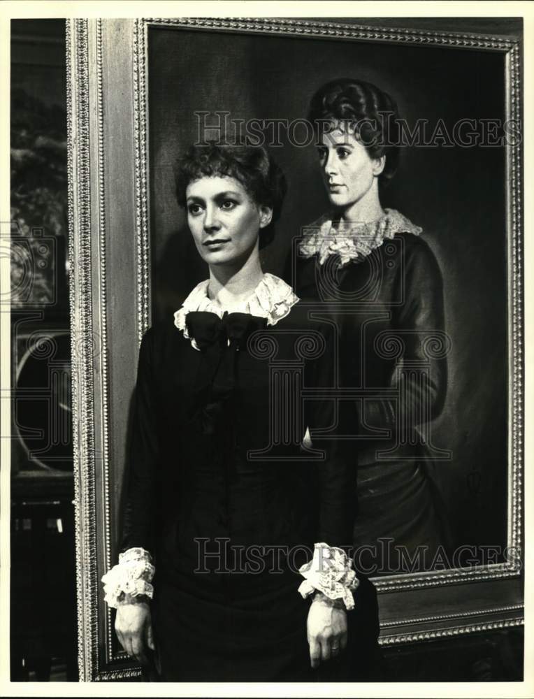 1979 Press Photo Actress Francesca Annis stars in the "Lillie" series - Historic Images