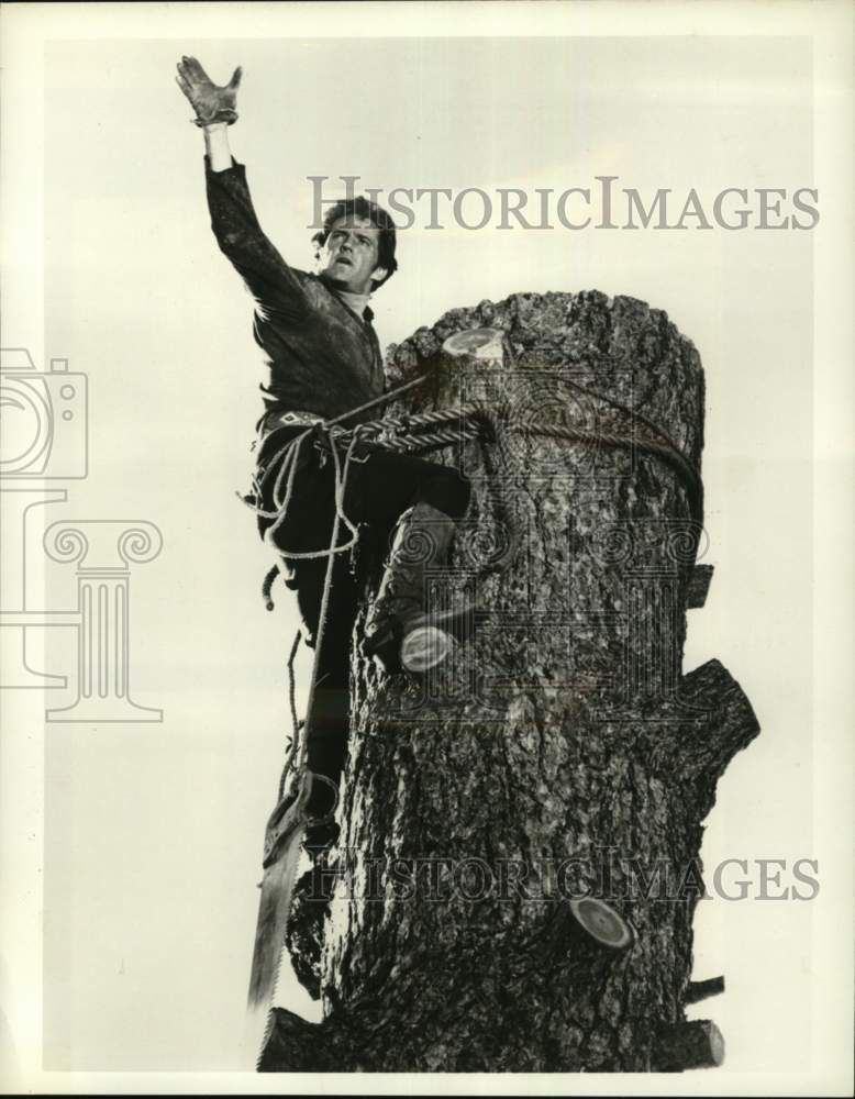 1969 Press Photo Robert Brown stars as Jason Bolt in &quot;Here Come The Brides&quot;- Historic Images