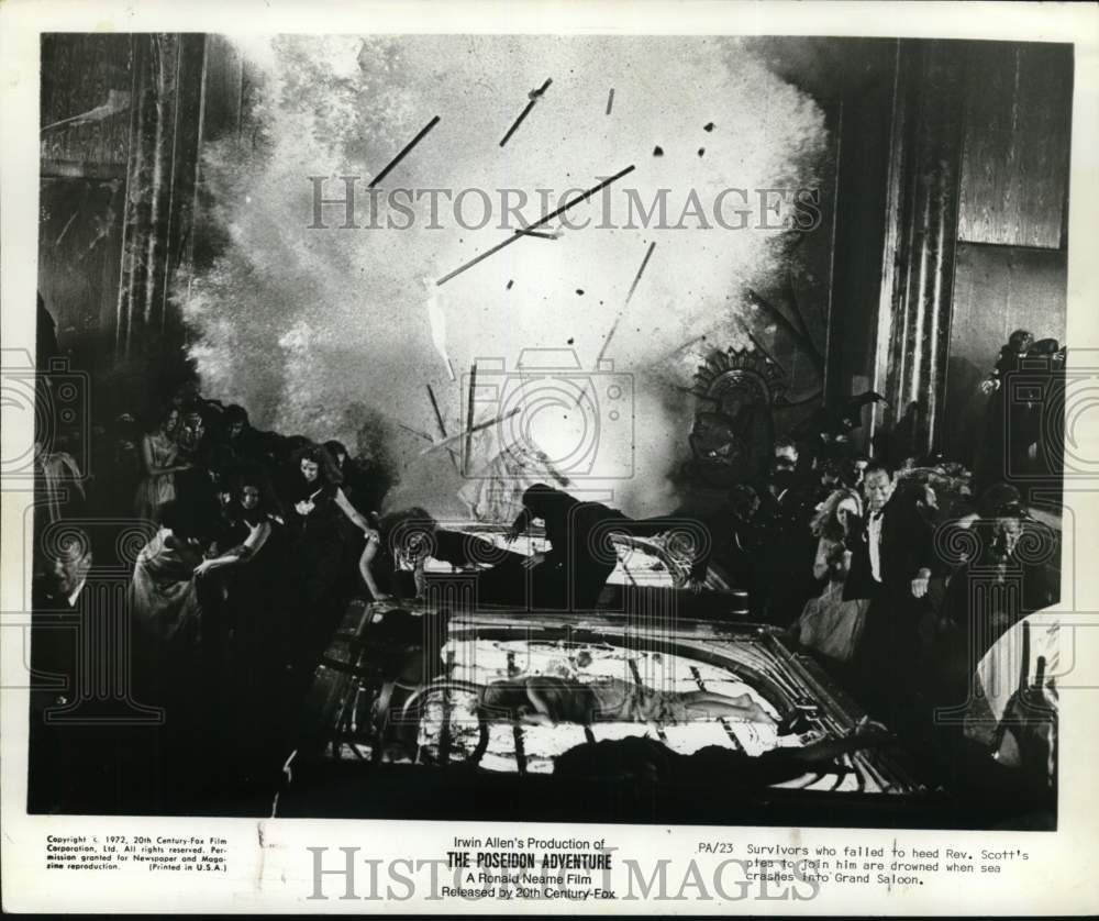 1972 &quot;The Poseidon Adventure&quot; Movie Scene - Historic Images