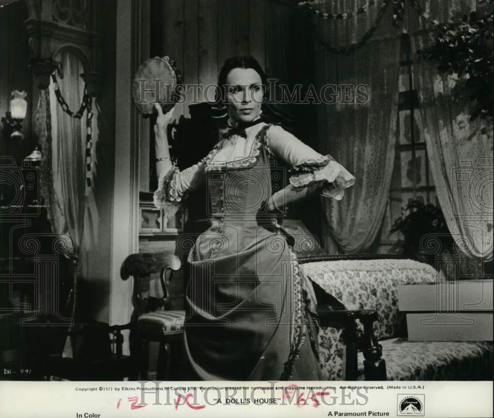 1973 Press Photo Actress Claire Bloom in "A Doll's House" - Historic Images