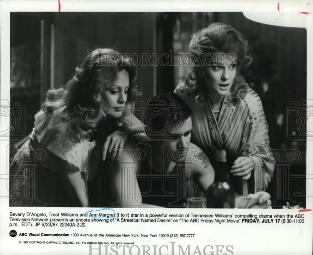 1987 Press Photo "A Streetcar Named Desire" Movie Scene - Historic Images