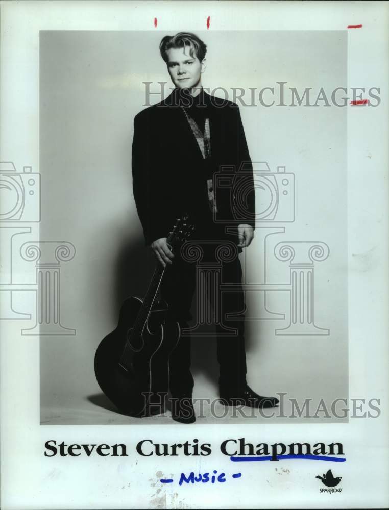 1992 Press Photo Steven Curtis Chapman, Music - Historic Images