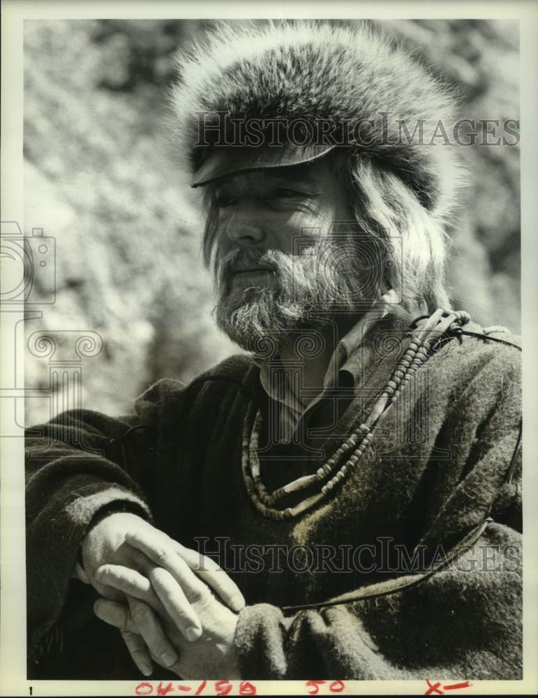 1978 Press Photo Actor Richard Chamberlain in "Centennial" - Historic Images