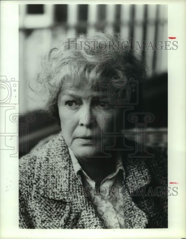 1991 Press Photo Actress Ellen Burstyn in &quot;Mrs. Lambert Remembers Love&quot; - Historic Images