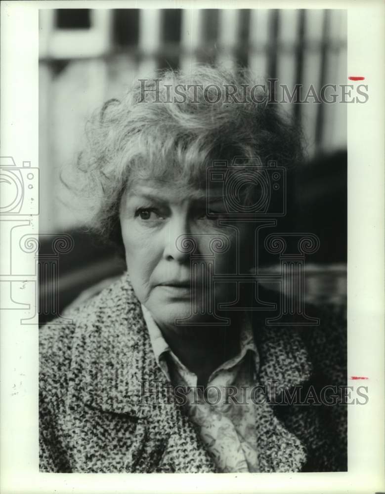 1991 Press Photo Actress Ellen Burstyn in "Mrs. Lambert Remembers Love" - Historic Images