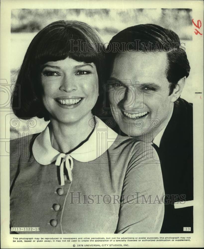 1978 Press Photo Ellen Burstyn and Alan Alda act in "Same Time, Next Year" - Historic Images